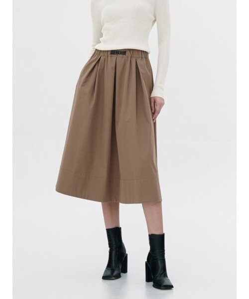 ACUD(アクド)の「Tuck Detail Midi Skirt _ Beige(スカート・レディース・その他・S/M)」の3枚目の写真