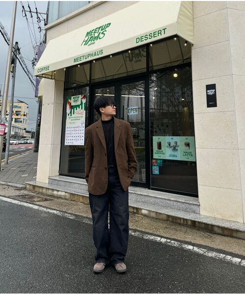 HALFNINE（ハーフナイン）の「イージーマッチワイドデニムパンツジーンズG12BRD_HXV11308[ブラックデニム]（デニムパンツ・メンズ・その他・S/M/L）」の8枚目の写真