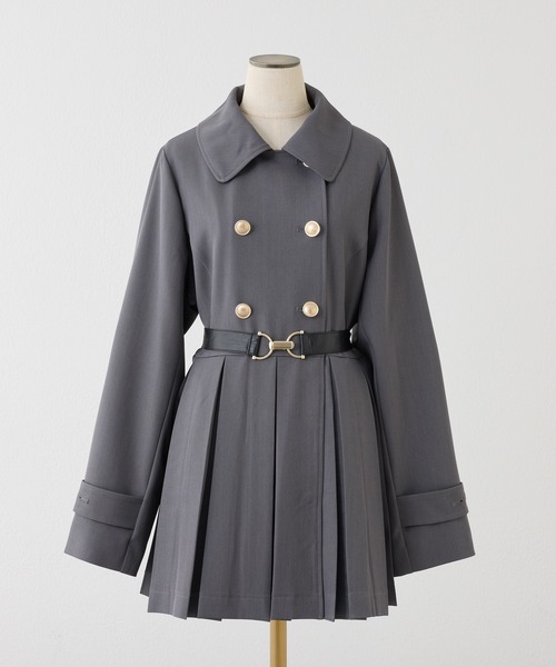 セール】【S/Mサイズ展開】ベルト付きトレンチコート（トレンチコート