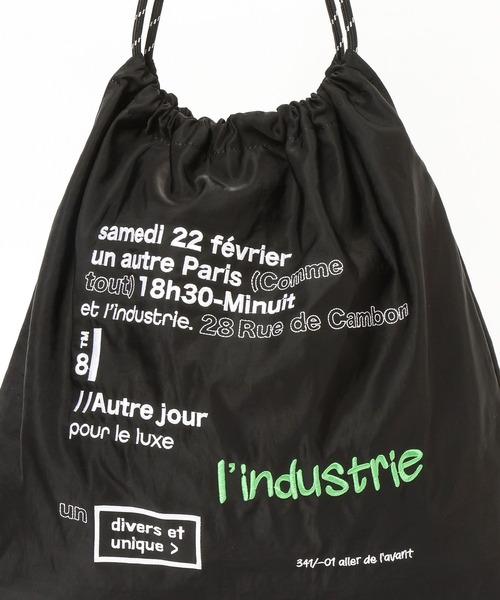 LEPSIM(レプシィム)の「パラコード刺繍トート 638746(トートバッグ・レディース・ライトブルー/ブラック/オフホワイト・ONE SIZE)」の10枚目の写真