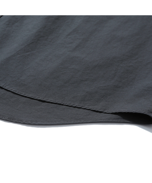 MOIF（モイフ）の「[SS25] ユニフォームハーフシャツ / チャコール（シャツ/ブラウス・メンズ・その他・S/M/L）」の8枚目の写真