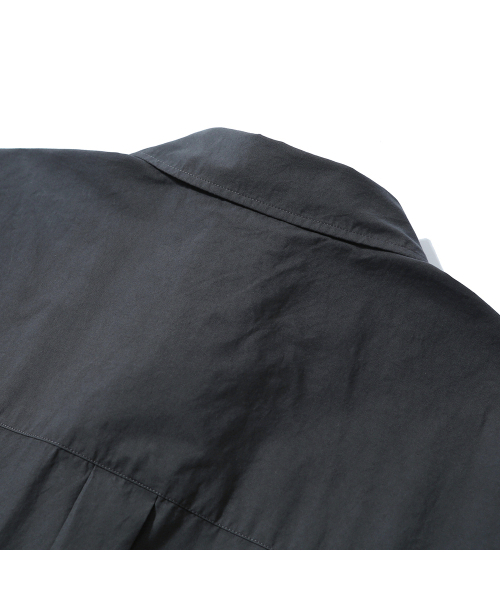 MOIF（モイフ）の「[SS25] ユニフォームハーフシャツ / チャコール（シャツ/ブラウス・メンズ・その他・S/M/L）」の10枚目の写真