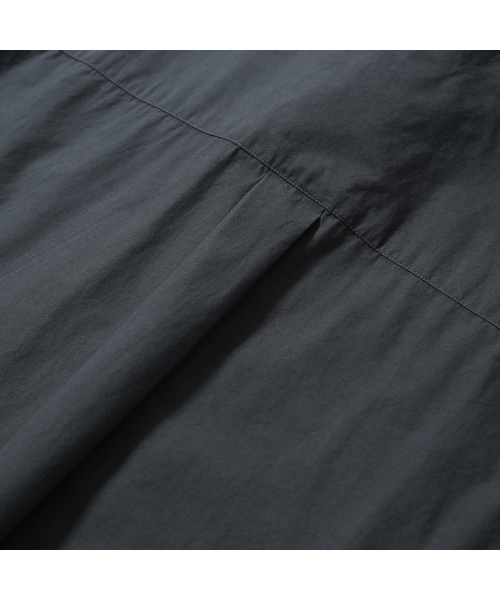 MOIF（モイフ）の「[SS25] ユニフォームハーフシャツ / チャコール（シャツ/ブラウス・メンズ・その他・S/M/L）」の12枚目の写真