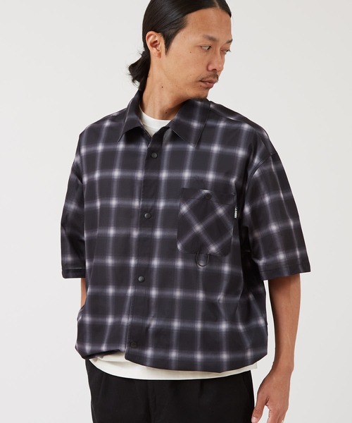 improves(インプローブス)の「【GERRY】ドットエアー 吸水速乾 半袖 ビッグシャツ(シャツ/ブラウス・メンズ・ブラック/レオパード/チェック・X-LARGE/MEDIUM/LARGE)」の3枚目の写真