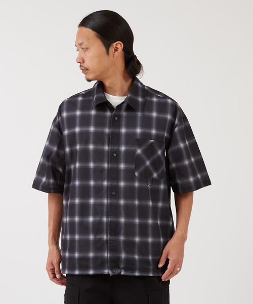improves（インプローブス）の「【GERRY】ドットエアー 吸水速乾 半袖 ビッグシャツ（シャツ/ブラウス・メンズ・ブラック/レオパード/チェック・X-LARGE/MEDIUM/LARGE）」の17枚目の写真