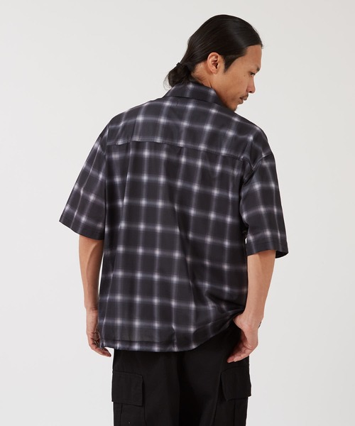 improves（インプローブス）の「【GERRY】ドットエアー 吸水速乾 半袖 ビッグシャツ（シャツ/ブラウス・メンズ・ブラック/レオパード/チェック・X-LARGE/MEDIUM/LARGE）」の19枚目の写真