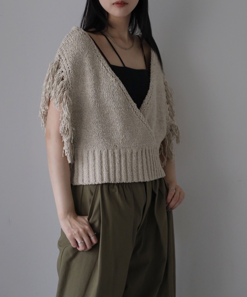 model：164cm. 着用サイズ：FREE