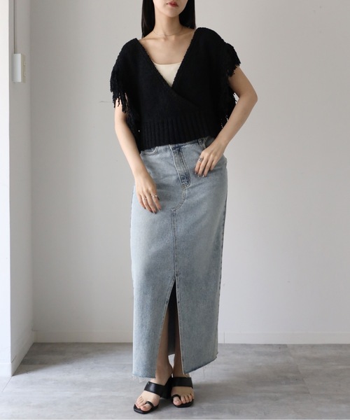model：164cm. 着用サイズ：FREE
