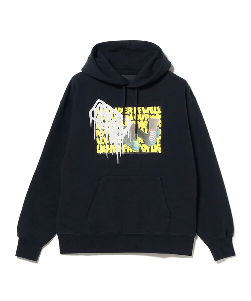 BEAMS T(ビームスティー)の「VIEW / Hoodie(スウェット・メンズ・ネイビー・LARGE/XX-LARGE/X-LARGE/SMALL/MEDIUM)」の2枚目の写真