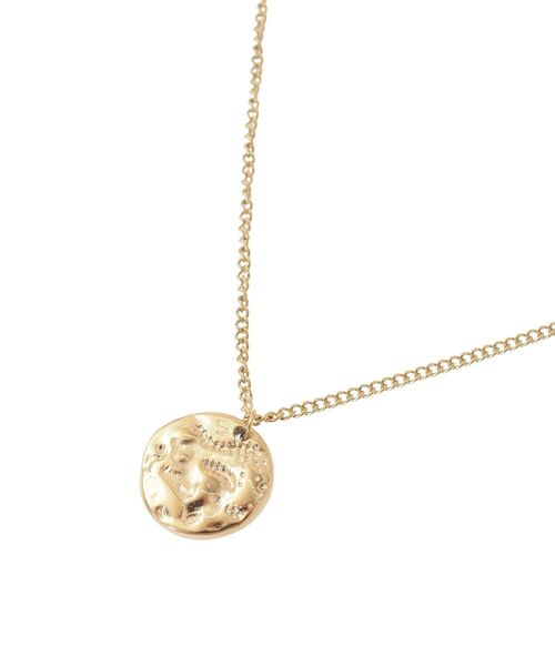 Green Parks(グリーンパークス)の「【ステンレス】コインデザインチェーンネックレス(ネックレス・レディース・ゴールド/シルバー・FREE)」の7枚目の写真