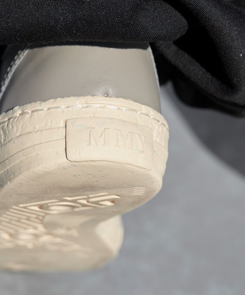 Maison MIHARA YASUHIRO(メゾンミハラヤスヒロ)の「General Scale. Maison MIHARA YASUHIRO /ジェネラルスケール メゾンミハラヤスヒロ KIEFER Leather Low-Top Sneakers ローカットスニーカー(スニーカー・メンズ・グレー・38/41/42/37)」の11枚目の写真