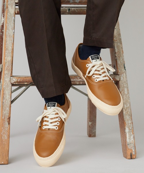 Maison MIHARA YASUHIRO（メゾンミハラヤスヒロ）の「General Scale. Maison MIHARA YASUHIRO /ジェネラルスケール メゾンミハラヤスヒロ KIEFER Leather Low-Top Sneakers ローカットスニーカー（スニーカー・メンズ・グレー/ブラウン/ブラック・38/41/42/37/43/40/36）」の18枚目の写真