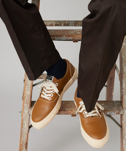 Maison MIHARA YASUHIRO（メゾンミハラヤスヒロ）の「General Scale. Maison MIHARA YASUHIRO /ジェネラルスケール メゾンミハラヤスヒロ KIEFER Leather Low-Top Sneakers ローカットスニーカー（スニーカー・メンズ・グレー/ブラウン/ブラック・38/41/42/37/43/40/36）」の20枚目の写真