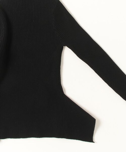 Desert Rose(デザートローズ)の「【DESERT ROSE/デザートローズ】ベルト付ハイネックペプラムニット(ニット/セーター・レディース・ブラック・FREE)」の14枚目の写真