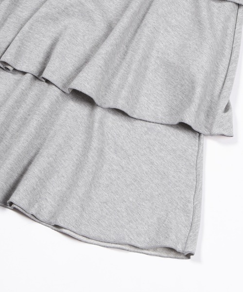 PUNYUS(プニュズ)の「ティアードロングスカート(スカート・レディース・ブラック/グレー/レッド・1/2/3/4/5)」の11枚目の写真