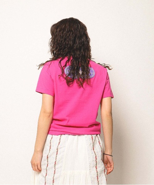 GO TO HOLLYWOOD（ゴートゥーハリウッド）の「123 Tee（Tシャツ/カットソー・レディース・ホワイト/ピンク/グレー/チャコールグレー・M/L）」の9枚目の写真
