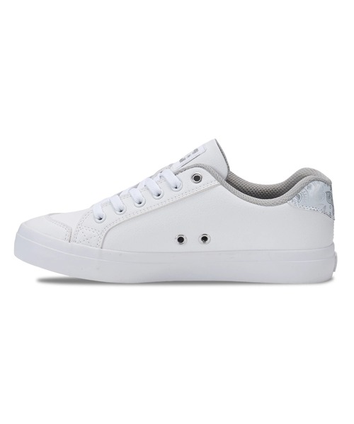 DC SHOES(ディーシーシューズ)の「DC SHOES ウィメンズ Ws CHELSEA PLUS SE S フットウェア スニーカー 【2026年春夏モデル】/ローカットスニーカー(スニーカー・レディース・ホワイト系その他/シルバー・23cm/23.5cm/24cm/24.5cm/25cm)」の9枚目の写真