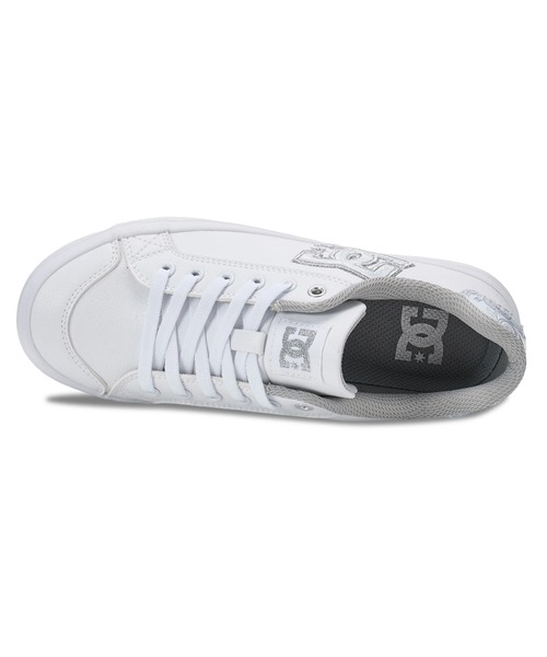 DC SHOES(ディーシーシューズ)の「DC SHOES ウィメンズ Ws CHELSEA PLUS SE S フットウェア スニーカー 【2026年春夏モデル】/ローカットスニーカー(スニーカー・レディース・ホワイト系その他/シルバー・23cm/23.5cm/24cm/24.5cm/25cm)」の10枚目の写真