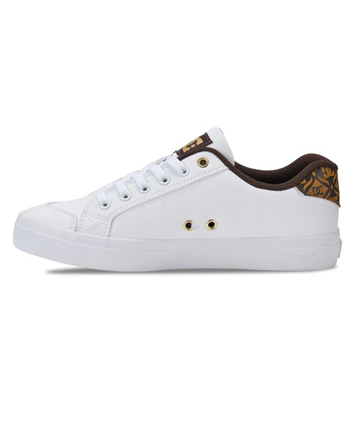 DC SHOES(ディーシーシューズ)の「DC SHOES ウィメンズ Ws CHELSEA PLUS SE S フットウェア スニーカー 【2026年春夏モデル】/ローカットスニーカー(スニーカー・レディース・ホワイト系その他/シルバー・23cm/23.5cm/24cm/24.5cm/25cm)」の4枚目の写真