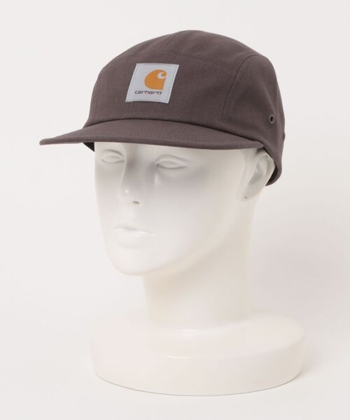 Carhartt WIP（カーハートダブリューアイピー）の「【Carhartt WIP】BACKLEY CAP I034853/バックレーキャップ（キャップ・メンズ・グレー/ライトブラウン/ブラック/グリーン・FREE）」の2枚目の写真