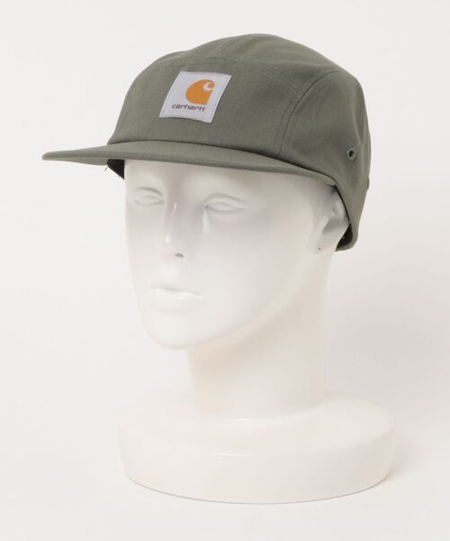 Carhartt WIP（カーハートダブリューアイピー）の「【Carhartt WIP】BACKLEY CAP I034853/バックレーキャップ（キャップ・メンズ・グレー/ライトブラウン/ブラック/グリーン・FREE）」の4枚目の写真