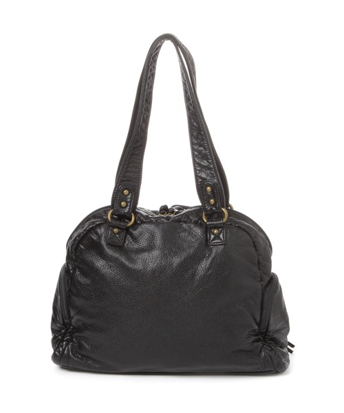 niko and...（ニコアンド）の「【A4サイズ収納可能】洗いスタッズボストンバッグ（ボストンバッグ・レディース・ダークブラウン/ブラック・0）」の12枚目の写真