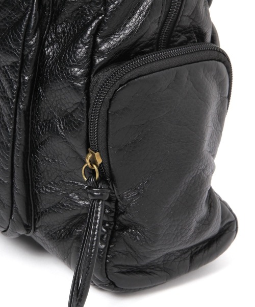 niko and...（ニコアンド）の「【A4サイズ収納可能】洗いスタッズボストンバッグ（ボストンバッグ・レディース・ダークブラウン/ブラック・0）」の18枚目の写真