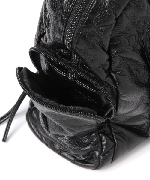 niko and...（ニコアンド）の「【A4サイズ収納可能】洗いスタッズボストンバッグ（ボストンバッグ・レディース・ダークブラウン/ブラック・0）」の19枚目の写真