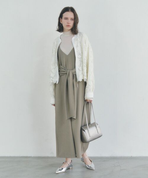 YECCA VECCA(イェッカヴェッカ)の「フェイクレザーミニボストンバッグ(ショルダーバッグ・レディース・イエロー/シルバー/ブラック/グレイッシュベージュ・FREE)」の7枚目の写真