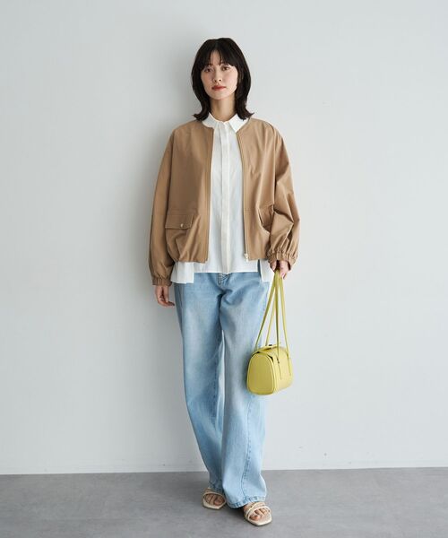 YECCA VECCA(イェッカヴェッカ)の「フェイクレザーミニボストンバッグ(ショルダーバッグ・レディース・イエロー/シルバー/ブラック/グレイッシュベージュ・FREE)」の9枚目の写真