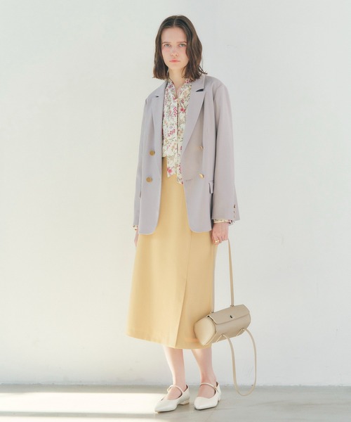 YECCA VECCA(イェッカヴェッカ)の「フェイクレザーミニボストンバッグ(ショルダーバッグ・レディース・イエロー/シルバー/ブラック/グレイッシュベージュ・FREE)」の16枚目の写真