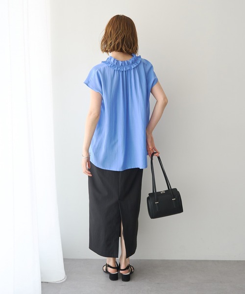 YECCA VECCA(イェッカヴェッカ)の「フェイクレザーミニボストンバッグ(ショルダーバッグ・レディース・イエロー/シルバー/ブラック/グレイッシュベージュ・FREE)」の9枚目の写真