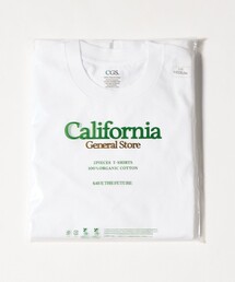 <CGS.>オーガニック コットン 2パック Tシャツ