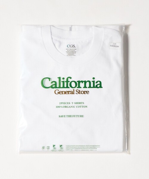 CGS.＞オーガニック コットン 2パック Tシャツ（Tシャツ/カットソー