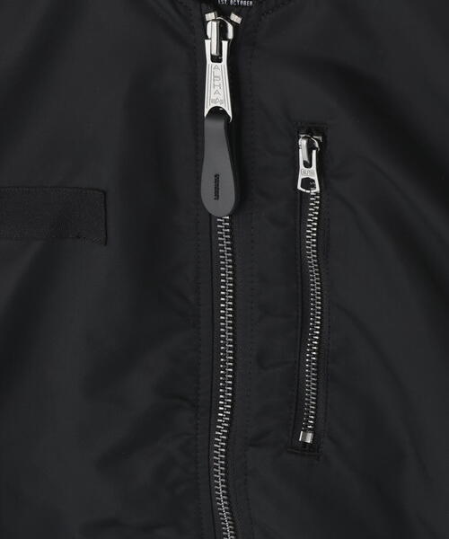 Alpha Industries（アルファインダストリーズ）の「Alpha Industries/アルファ インダストリーズ/L‐2B CROPPED GEN II FLIGHT JACKET W/ウィメンズ クロップド ジェン  ツー フライト ジャケット（ブルゾン・レディース・ブラック/オリーブ系・M/S）」の5枚目の写真