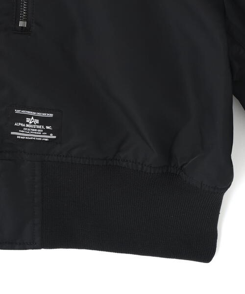 Alpha Industries（アルファインダストリーズ）の「Alpha Industries/アルファ インダストリーズ/L‐2B CROPPED GEN II FLIGHT JACKET W/ウィメンズ クロップド ジェン  ツー フライト ジャケット（ブルゾン・レディース・ブラック/オリーブ系・M/S）」の14枚目の写真
