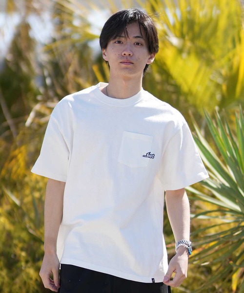 lost(ロスト)の「lost/ロスト メンズ 半袖 Tシャツ LOST POCKET TEE LM6S-2112(Tシャツ/カットソー・メンズ・ブラック/ホワイト・XL/L/M)」の4枚目の写真