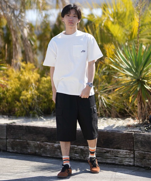 lost(ロスト)の「lost/ロスト メンズ 半袖 Tシャツ LOST POCKET TEE LM6S-2112(Tシャツ/カットソー・メンズ・ブラック/ホワイト・XL/L/M)」の6枚目の写真