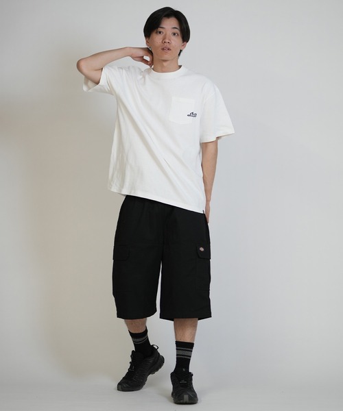 lost(ロスト)の「lost/ロスト メンズ 半袖 Tシャツ LOST POCKET TEE LM6S-2112(Tシャツ/カットソー・メンズ・ブラック/ホワイト・XL/L/M)」の8枚目の写真
