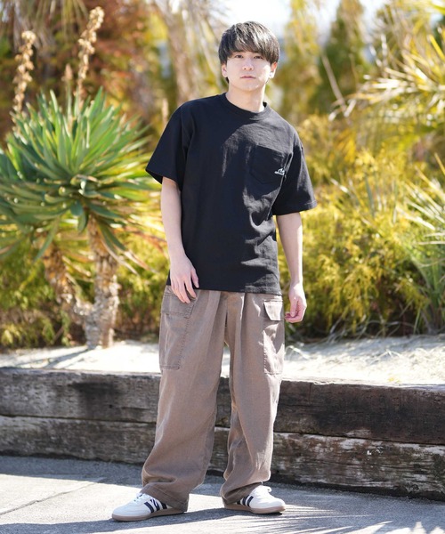 lost(ロスト)の「lost/ロスト メンズ 半袖 Tシャツ LOST POCKET TEE LM6S-2112(Tシャツ/カットソー・メンズ・ブラック/ホワイト・XL/L/M)」の12枚目の写真
