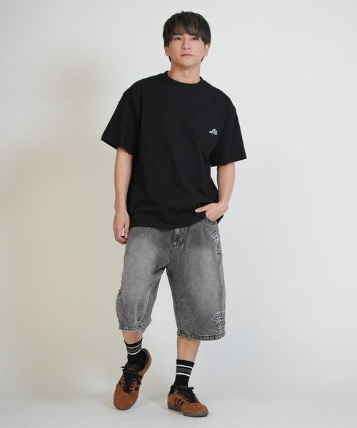 lost(ロスト)の「lost/ロスト メンズ 半袖 Tシャツ LOST POCKET TEE LM6S-2112(Tシャツ/カットソー・メンズ・ブラック/ホワイト・XL/L/M)」の14枚目の写真