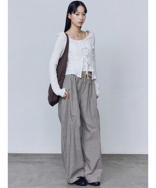 EMODA（エモダ）の「カットツインセット（Tシャツ/カットソー・レディース・ホワイト/グレー/ブラック/ミント/ネイビー・FREE）」の21枚目の写真