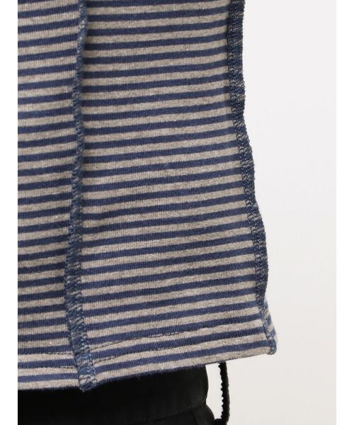 EMODA（エモダ）の「カットツインセット（Tシャツ/カットソー・レディース・ホワイト/グレー/ブラック/ミント/ネイビー・FREE）」の10枚目の写真