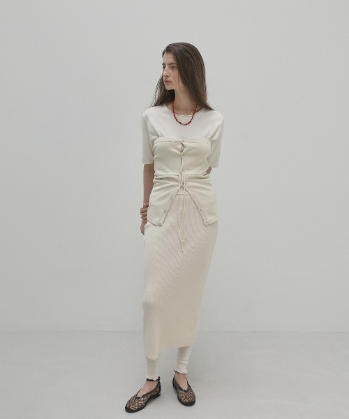 EPURE(エピュレ)の「LUZ TWO-WAY NET FLATS(パンプス・レディース・ブラック・24/24.5)」の8枚目の写真