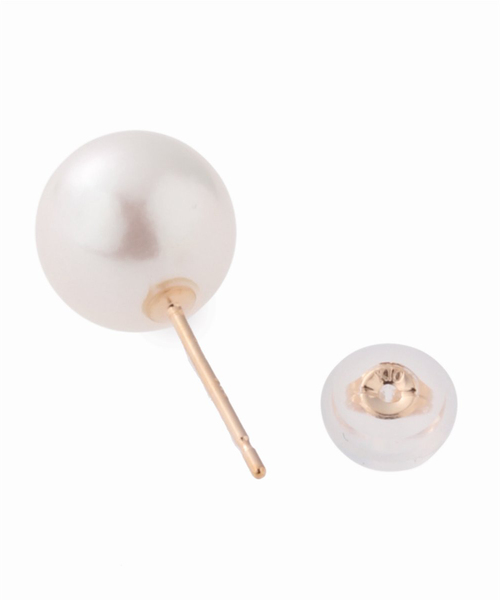 Lilas（リラ）の「アコヤパール8mmピアス K10（両耳）（ピアス（両耳用）・レディース・ホワイト・FREE）」の14枚目の写真