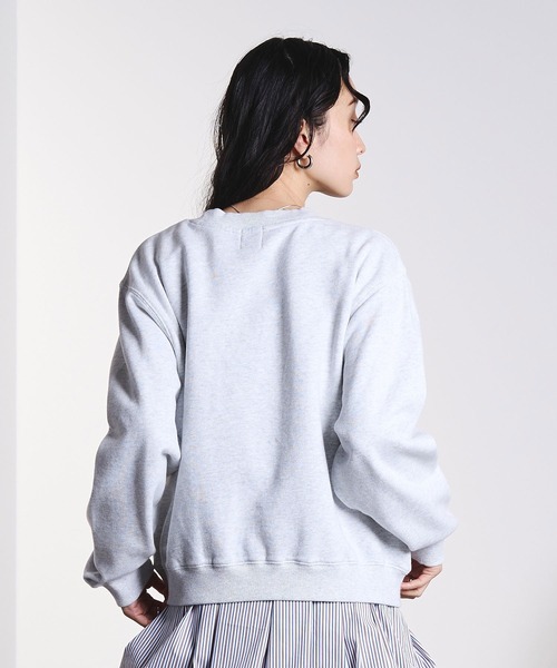 The Simpsons（ザ・シンプソンズ）の「(THE SIMPSONS)CROPPED SWEAT（スウェット・レディース・ブラック/グレー/オレンジ・ONE SIZE）」の21枚目の写真