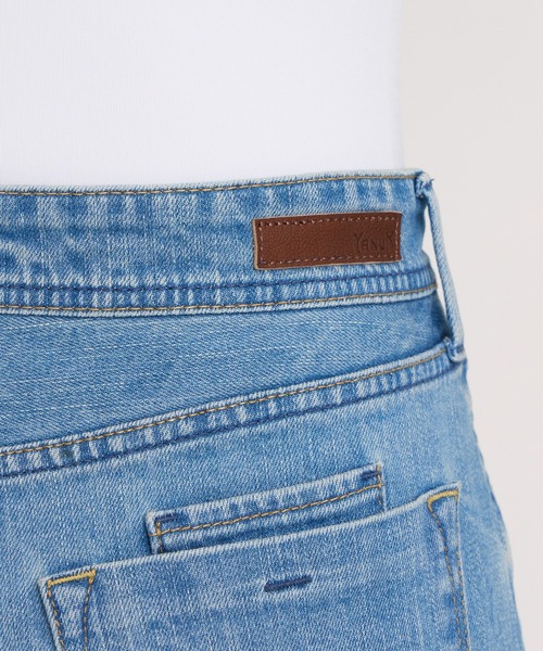 YANUK（ヤヌーク）の「フレアロングスカート（デニムスカート・レディース・ライトブルー・L/M/S）」の11枚目の写真