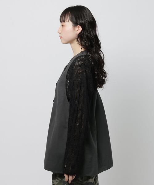 niko and...（ニコアンド）の「バッククロスタックベスト（ベスト・レディース・オリーブ/ブラック/ブラウン・FREE）」の20枚目の写真