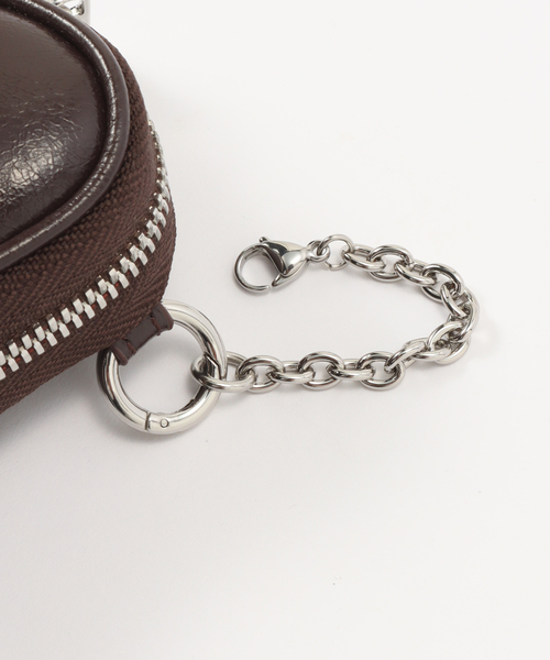 STANDOIL（スタンドオイル）の「【Geek Office / ギークオフィス】STAND OIL / Heart Pods Keyring（キーケース/キーアクセサリー・レディース・ブラウン・FREE）」の5枚目の写真