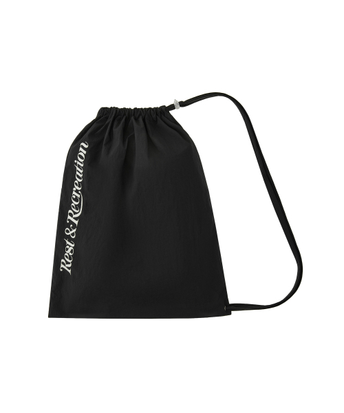 Rest&Recreation（レストアンドレクリエーション）の「NYLON HOOD VEST+GYM SACK SET - BLACK（ベスト・レディース・その他・SMALL/LARGE）」の9枚目の写真